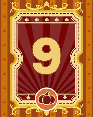 Harvest Feast 9 Badge - First Class Solitaire HD