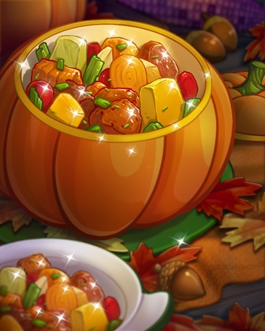 Pogo Pumpkin Stew Harvest Feast Badge