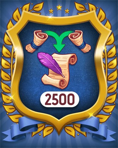 Magic Scrolls 2500 Badge - Merge Academy