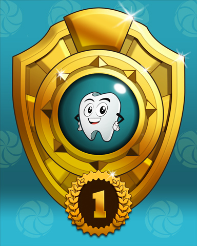 Mayoral Race Lap 1 Badge - Sweet Tooth Town