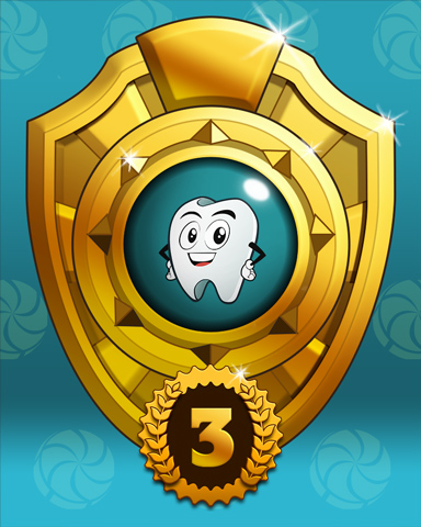 Mayoral Race Lap 3 Badge - Sweet Tooth Town