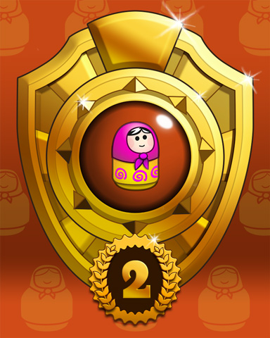 Doll Dash Lap 2 Badge - Trizzle