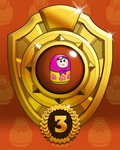 Doll Dash Lap 3 Badge - Trizzle