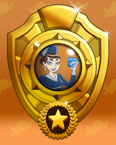 Pogo Sky Sprint Victory Badge