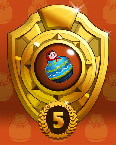 Trizzle Trek Lap 5 Badge - Trizzle