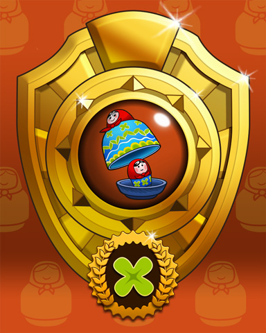 Pogo Trizzle Trek Victory Badge