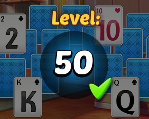 Level 50 Badge - Solitaire Home Story