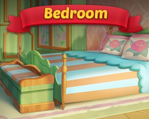 Bedroom Badge - Solitaire Home Story