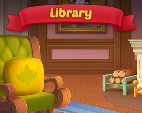 Library Badge - Solitaire Home Story