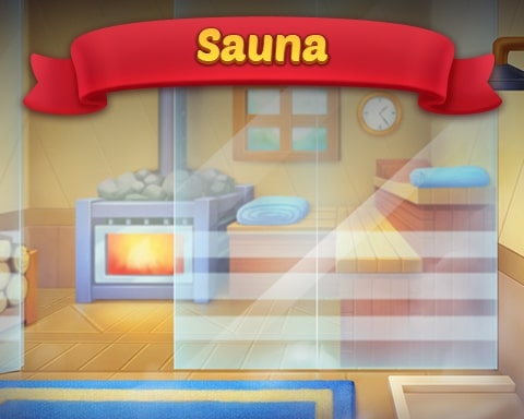 Sauna Badge - Solitaire Home Story