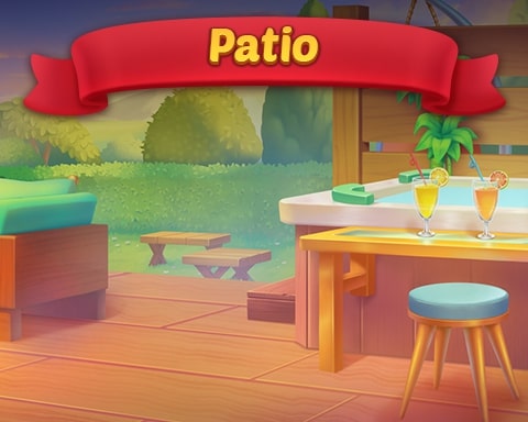 Patio Badge - Solitaire Home Story