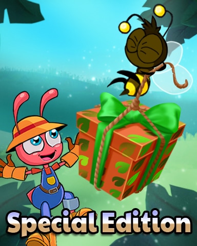 KiKi's Gift Drop Badge - Garden Blast