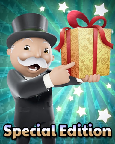 Mr. Monopoly's Gift Badge - MONOPOLY Sudoku