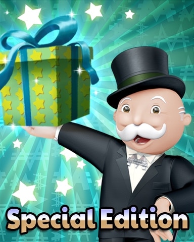 Mr. Monopoly's Green Gift Badge - MONOPOLY Sudoku Mr. Monopoly's Green Gift Badge - MONOPOLY Sudoku