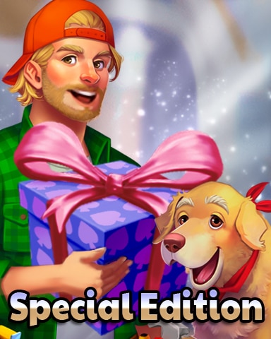Gift With Dog Badge - Solitaire Home Story Gift With Dog Badge - Solitaire Home Story