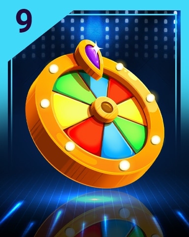 Lucky Spinner 9 Badge - Tri-Peaks Solitaire HD Lucky Spinner 9 Badge - Tri-Peaks Solitaire HD