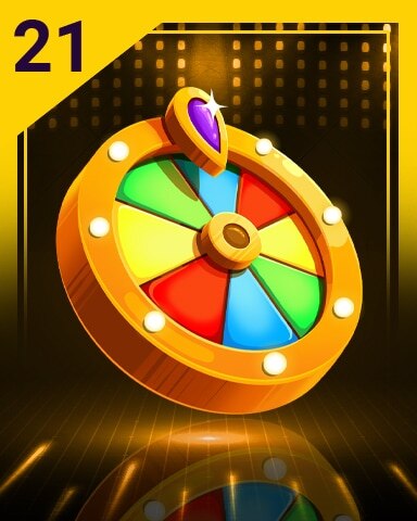 Lucky Spinner 21 Badge - Trizzle Lucky Spinner 21 Badge - Trizzle