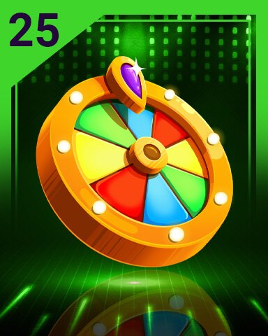Lucky Spinner 25 Badge - Tri-Peaks Solitaire HD Lucky Spinner 25 Badge - Tri-Peaks Solitaire HD