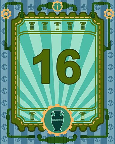Atlantis Found Badge 16 - Canasta HD Atlantis Found Badge 16 - Canasta HD