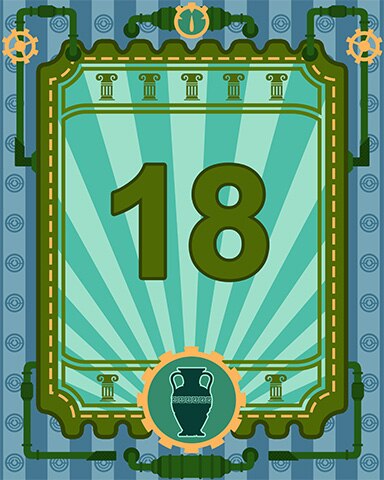Atlantis Found Badge 18 - Canasta HD Atlantis Found Badge 18 - Canasta HD