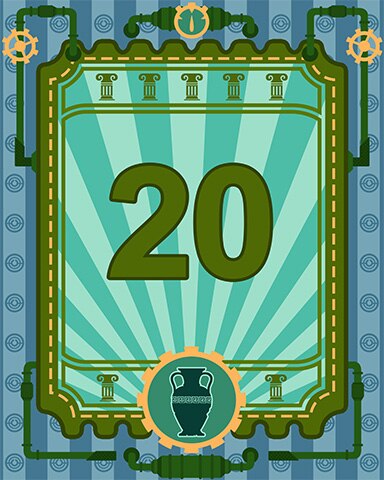 Atlantis Found Badge 20 - Pogo™ Daily Sudoku Atlantis Found Badge 20 - Pogo™ Daily Sudoku