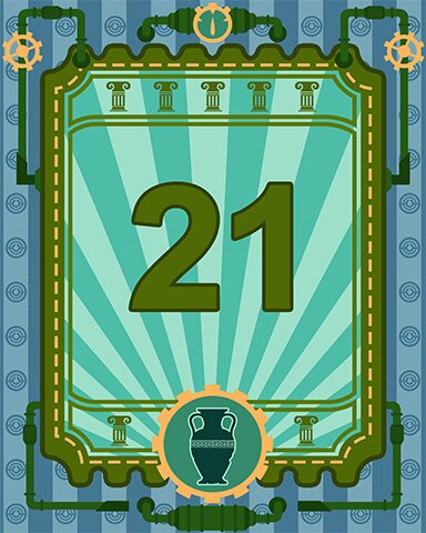 Atlantis Found Badge 21 - Pogo™ Daily Sudoku Atlantis Found Badge 21 - Pogo™ Daily Sudoku