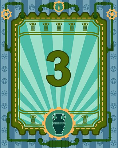 Atlantis Found Badge 3 - Mahjong Sanctuary Atlantis Found Badge 3 - Mahjong Sanctuary
