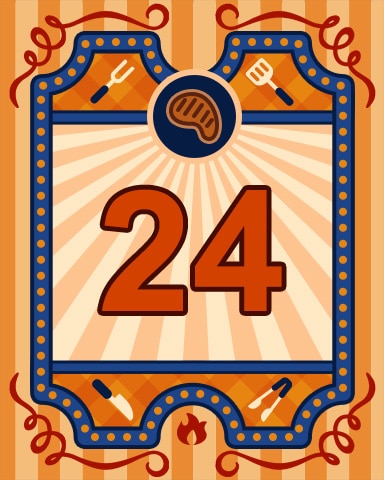 Grill Masters Badge 24 - Mahjong Sanctuary