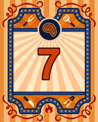 Grill Masters Badge 7 - Jet Set Solitaire