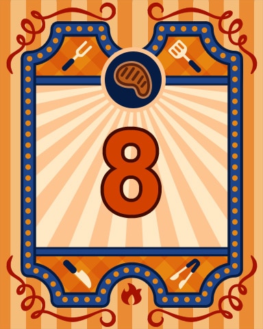 Grill Masters Badge 8 - Jet Set Solitaire