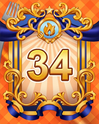 Grill Masters Badge 34 - Tri-Peaks Solitaire HD