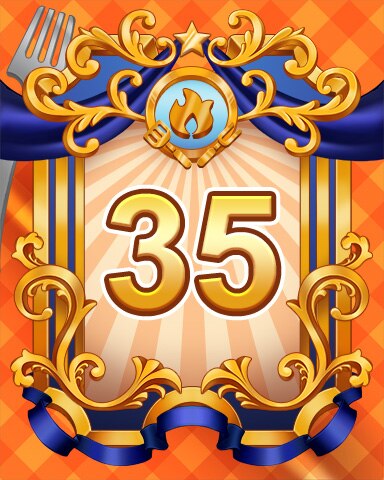 Grill Masters Badge 35 - Tri-Peaks Solitaire HD