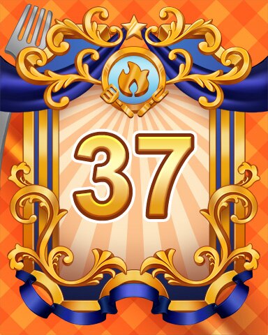 Grill Masters Badge 37 - Bejeweled Stars