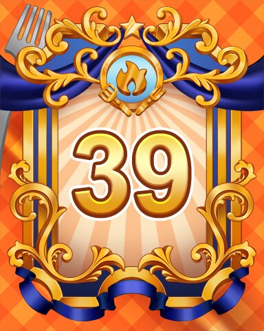 Grill Masters Badge 39 - Bejeweled Stars