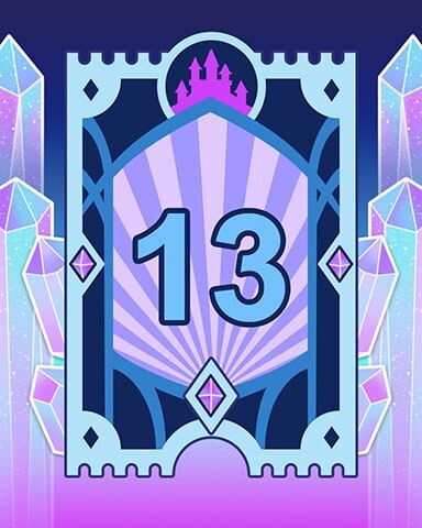 Crystal Palace Badge 13 - Jet Set Solitaire