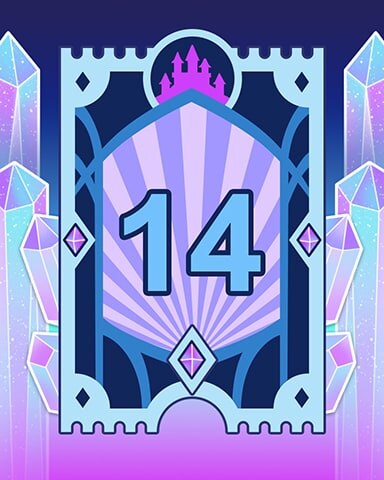 Crystal Palace Badge 14 - Jet Set Solitaire