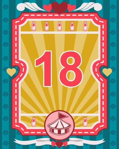 Date At The Fair Badge 18 - Mahjong Safari HD