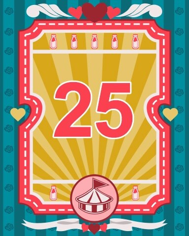 Date At The Fair Badge 25 - Pogo&trade; Slots