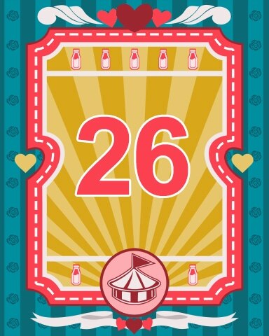 Date At The Fair Badge 26 - Pogo&trade; Slots