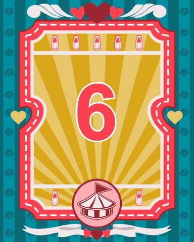Date At The Fair Badge 6 - Tri-Peaks Solitaire HD
