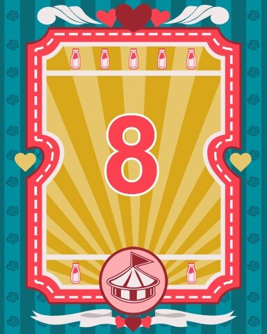 Date At The Fair Badge 8 - Solitaire Home Story