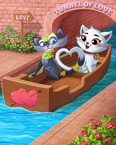 Pogo Tunnel Of Love Date At The Fair Badge