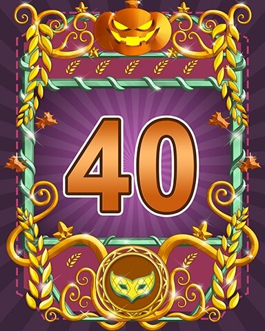 Costume Contest Badge 40 - Pogo™ Addiction Solitaire HD
