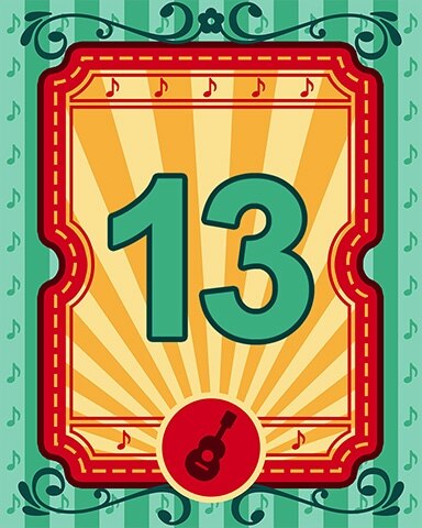 Mariachi Festival 13 Badge - Snowbird Solitaire Mariachi Festival 13 Badge - Snowbird Solitaire