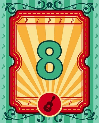 Mariachi Festival 8 Badge - Wheel Of Fortune: Pogo Edition Mariachi Festival 8 Badge - Wheel Of Fortune: Pogo Edition