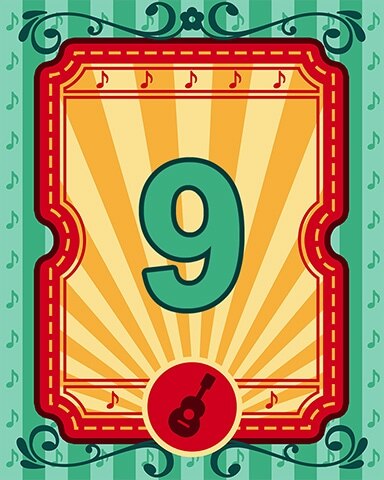 Mariachi Festival 9 Badge - Wheel Of Fortune: Pogo Edition Mariachi Festival 9 Badge - Wheel Of Fortune: Pogo Edition