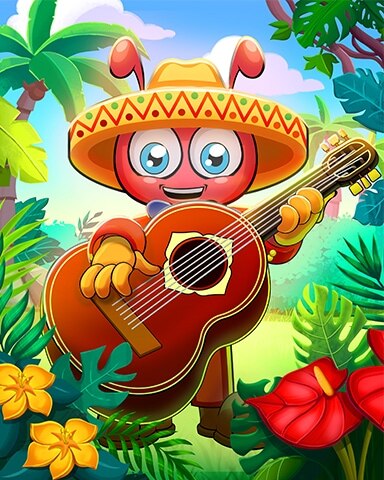 Pogo Grant On Guitarron Mariachi Festival Badge Pogo Grant On Guitarron Mariachi Festival Badge