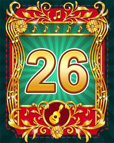 Mariachi Festival 26 Badge - Jet Set Solitaire Mariachi Festival 26 Badge - Jet Set Solitaire