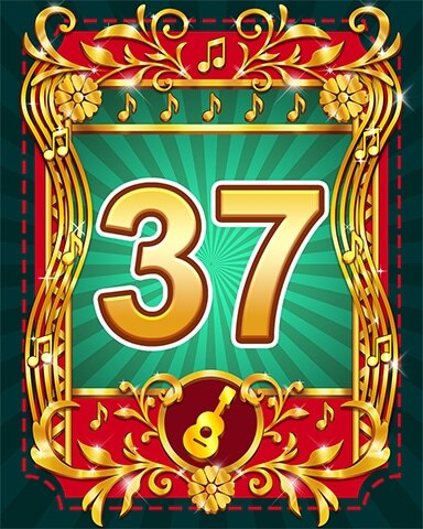 Mariachi Festival 37 Badge - Lucky Cat Bingo Mariachi Festival 37 Badge - Lucky Cat Bingo