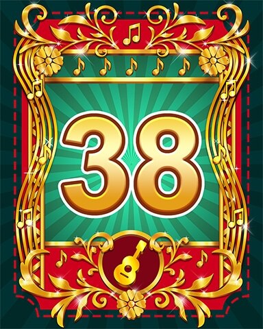 Mariachi Festival 38 Badge - Lucky Cat Bingo Mariachi Festival 38 Badge - Lucky Cat Bingo